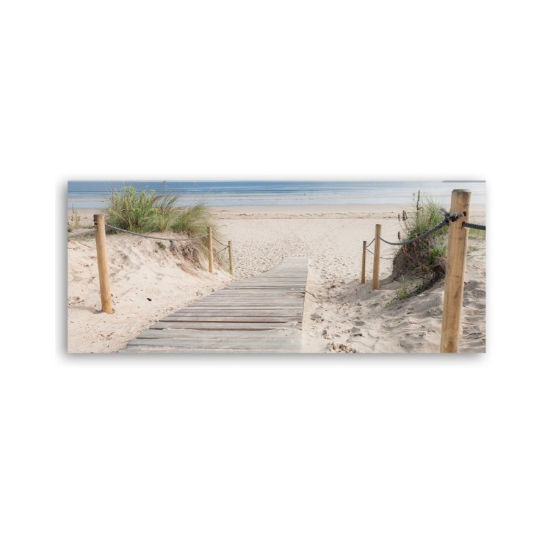 Modernes Wandbild - Weg zum Strand | Feeby
