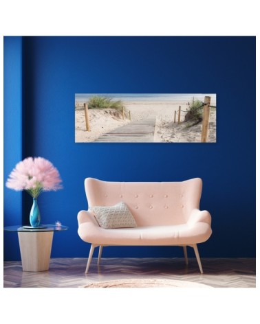 Modernes Wandbild - Weg zum Strand | Feeby