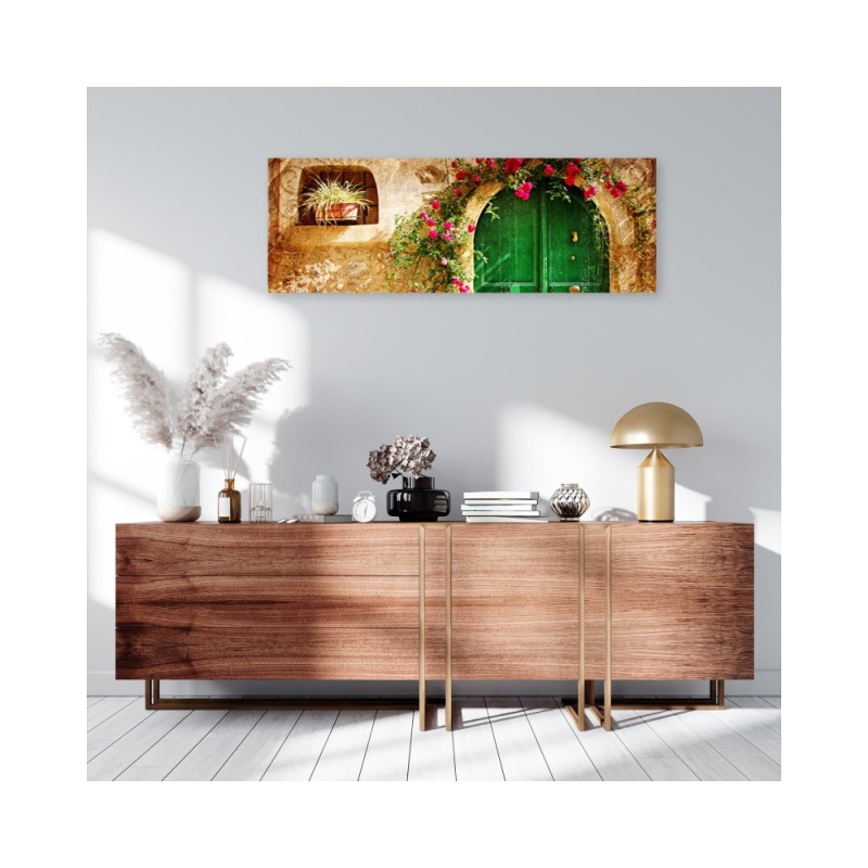 Leinwanddruck - Alte Türen Architektur | Feeby