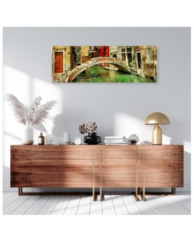 Bild auf Leinwand - Brücke in Venedig | Feeby