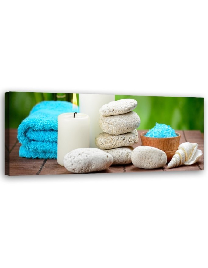 Zen Spa Bambus - Wydruk na płótnie do sypialni | Feeby.pl