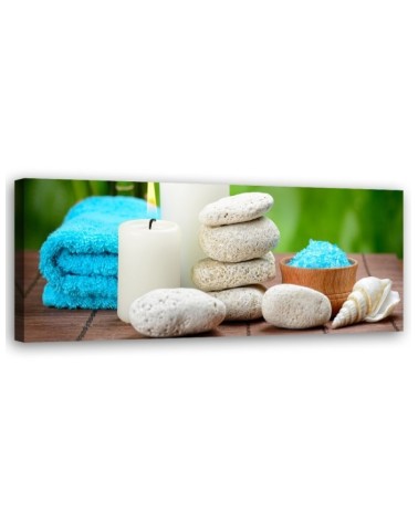 Zen Spa Bambus - Wydruk na płótnie do sypialni | Feeby.pl