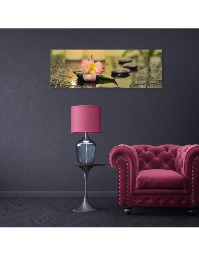 Orchidea Kamienie Zen - Obraz do salonu i sypialni | Feeby.pl