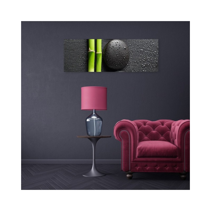 Leinwandbild - Steine Bambus Zen Spa | Feeby