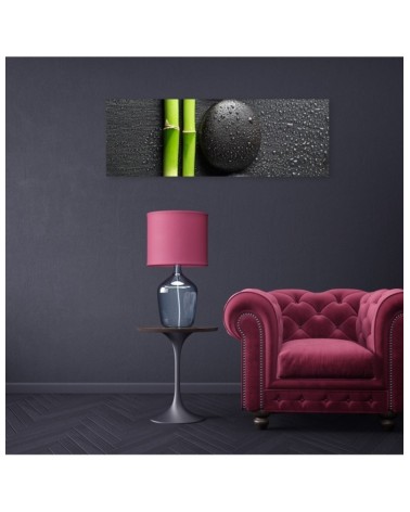 Leinwandbild - Steine Bambus Zen Spa | Feeby