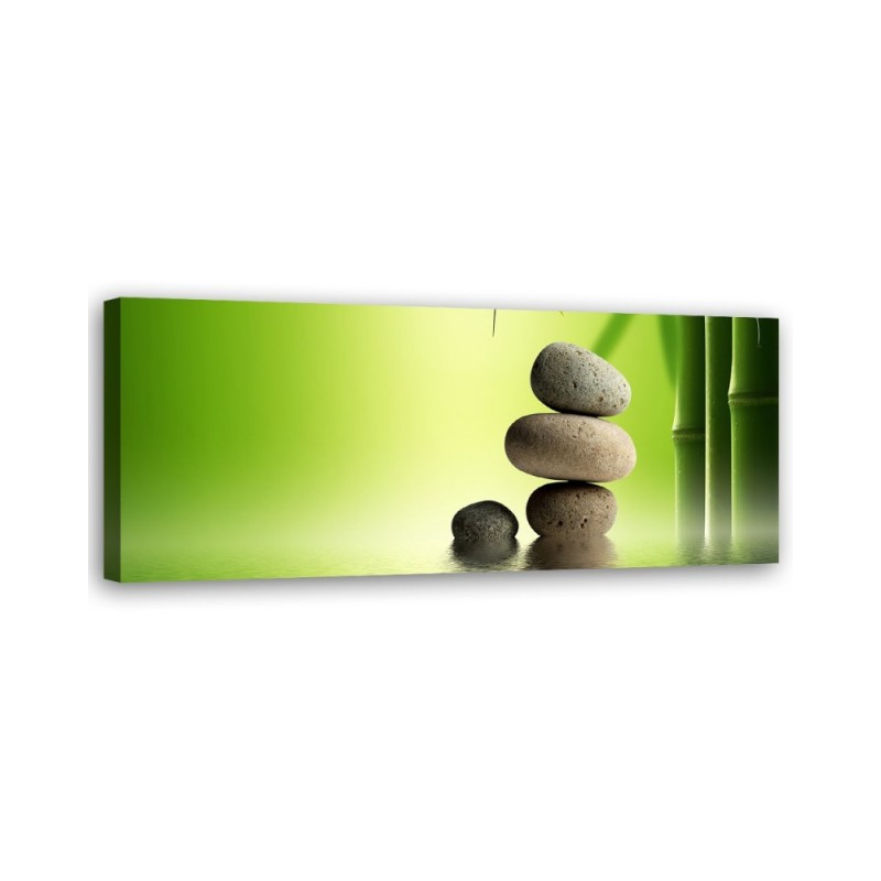 Bild auf Leinwand - Zen-Steine | Feeby
