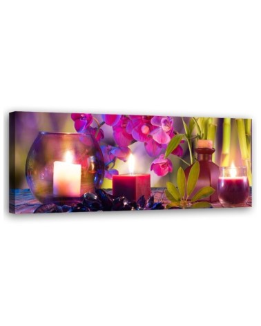 Bild auf Leinwand - Zen-Spa-Orchidee | Feeby