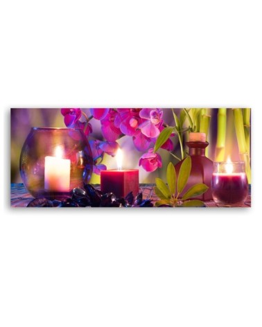 Bild auf Leinwand - Zen-Spa-Orchidee | Feeby