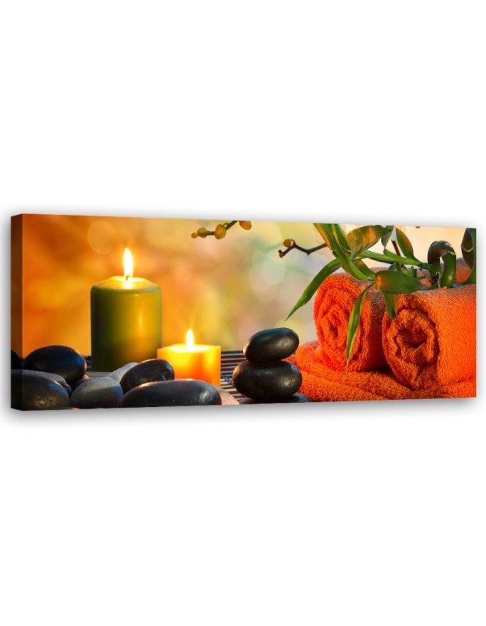 Spa Kamienie Zen - Obraz do sypialni | Feeby.pl
