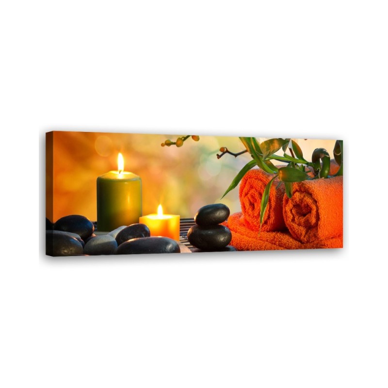 Leinwanddruck - Spa Zen-Steine | Feeby