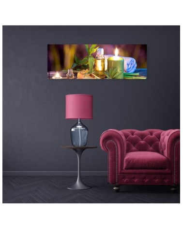 Leinwandbild - Zen-Spa-Kerze | Feeby