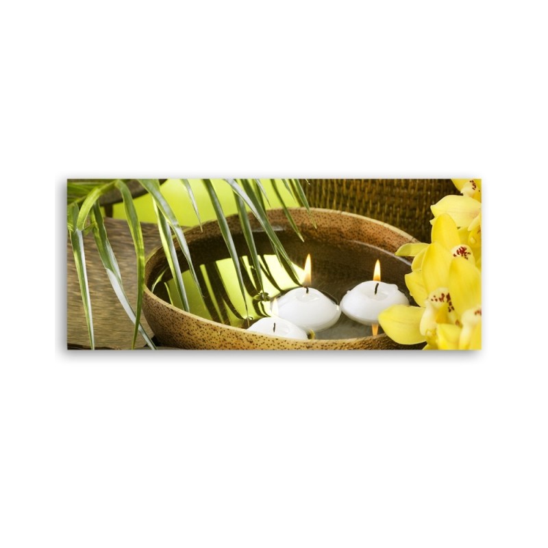 Bild auf Leinwand - Blumen Bamboo Zen | Feeby