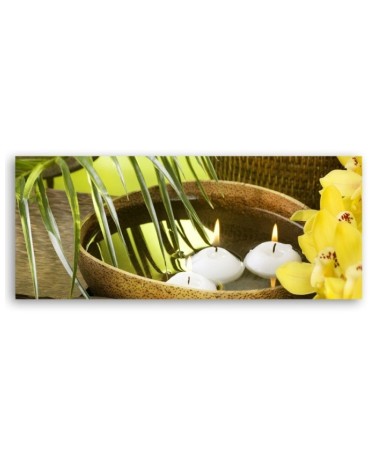 Bild auf Leinwand - Blumen Bamboo Zen | Feeby