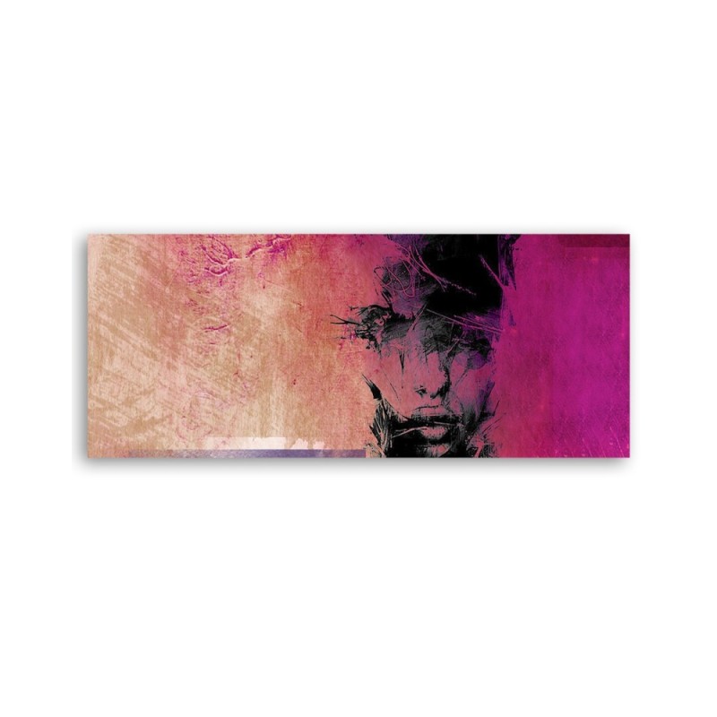 Leinwanddruck - Abstraktes Porträt einer Frau | Feeby