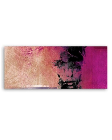 Leinwanddruck - Abstraktes Porträt einer Frau | Feeby