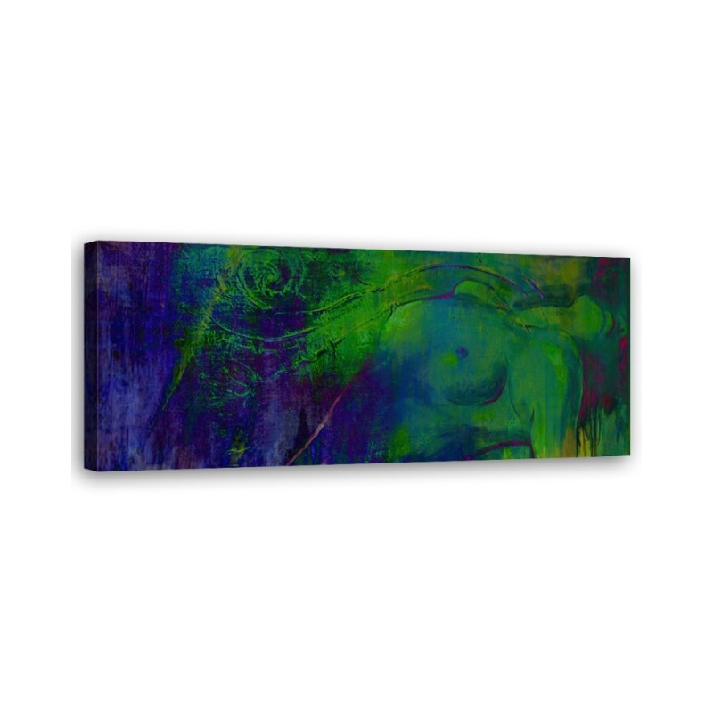 Akt kobiety abstrakcja - Obraz dekoracyjny na płótnie | Feeby.pl