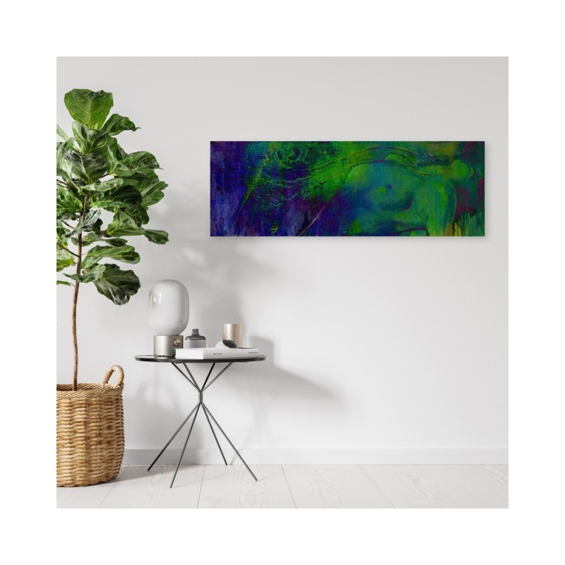 Akt kobiety abstrakcja - Obraz dekoracyjny na płótnie | Feeby.pl