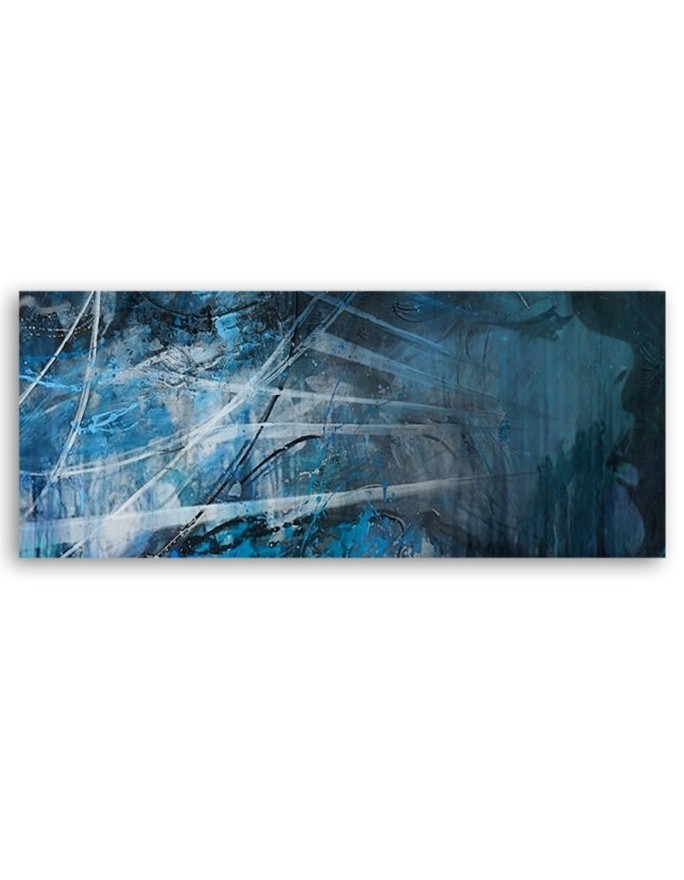 Leinwandbild - Gesicht einer Frau abstrakt | Feeby