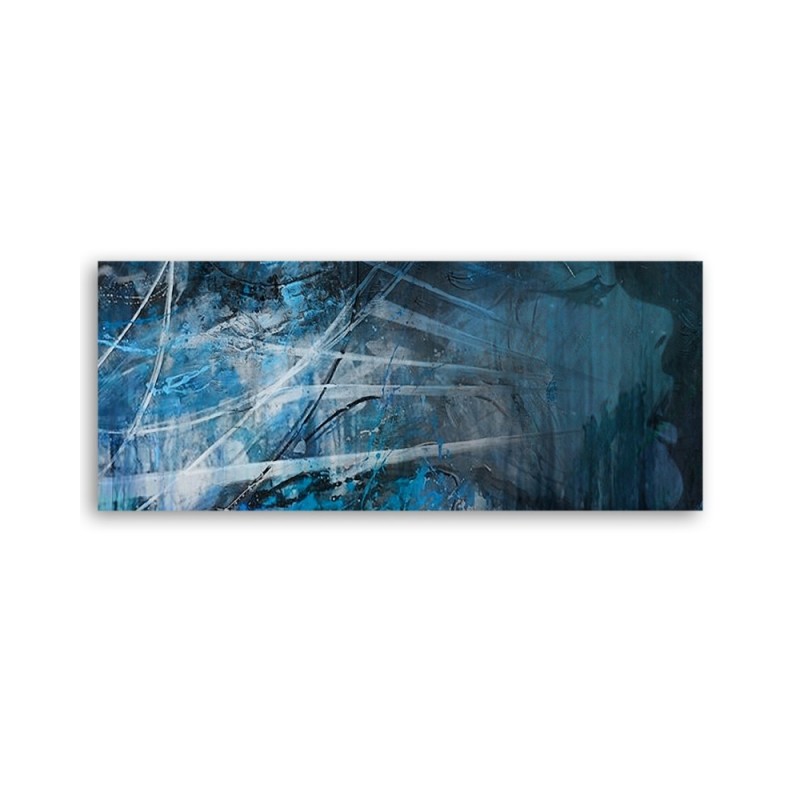 Leinwandbild - Gesicht einer Frau abstrakt | Feeby