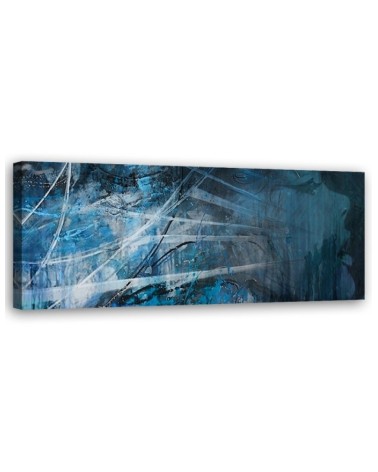 Leinwandbild - Gesicht einer Frau abstrakt | Feeby