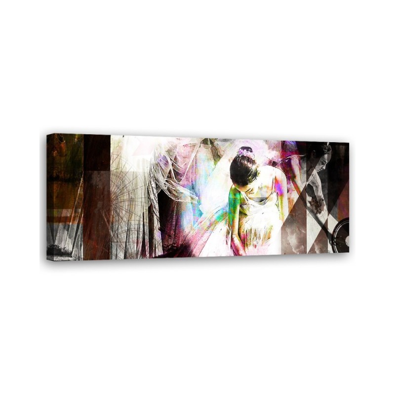 Modernes Wandbild - Tanzende Ballerina | Feeby