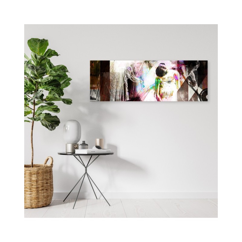Modernes Wandbild - Tanzende Ballerina | Feeby