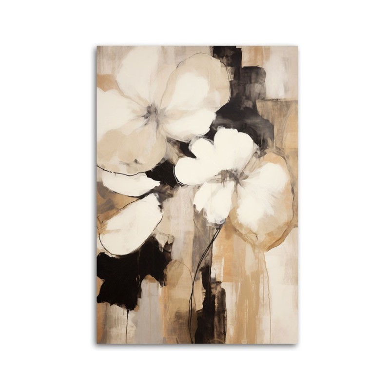 Leinwandbild - Boho-Blumen | Feeby