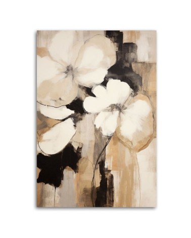 Leinwandbild - Boho-Blumen | Feeby