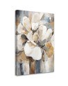 Modern painting for wall - Beige flowers | FEEBY