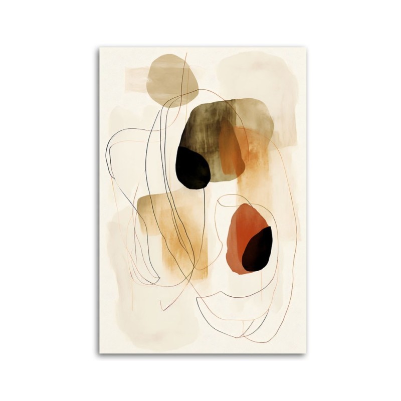 Leinwanddruck - Boho abstrakt | Feeby