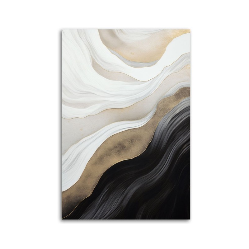 Obraz na płótnie canvas - Falista kompozycja | Feeby.pl