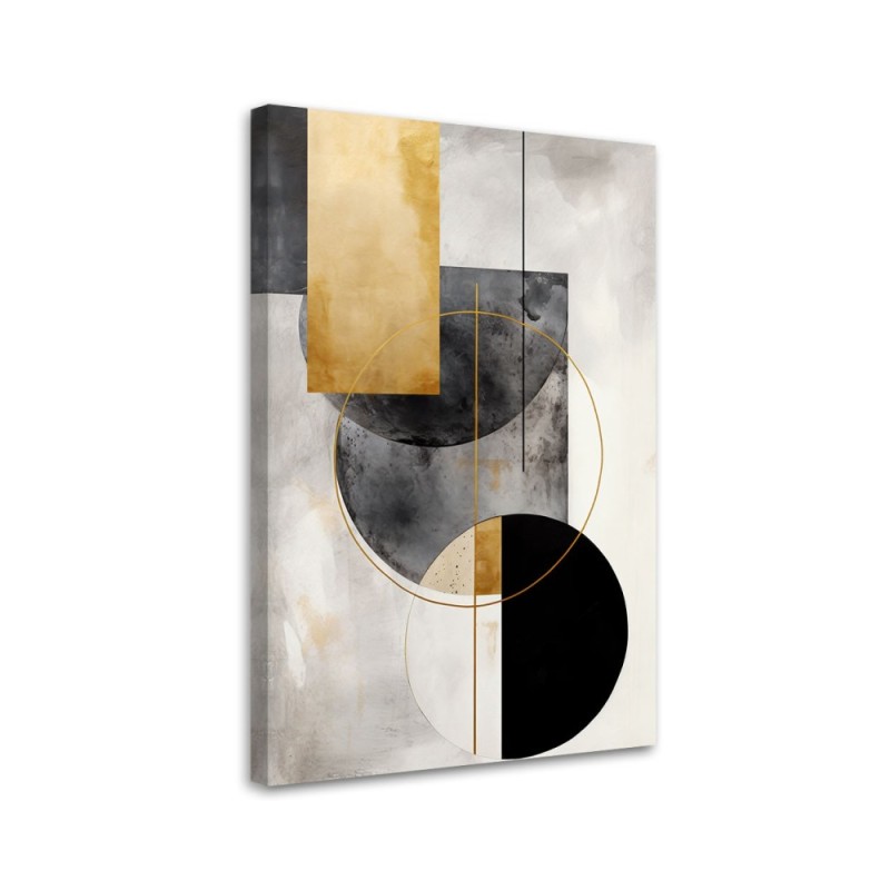 Bild auf Leinwand - Geometrischer Minimalismus | Feeby