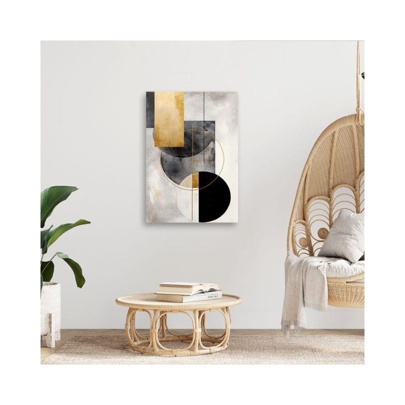 Bild auf Leinwand - Geometrischer Minimalismus | Feeby