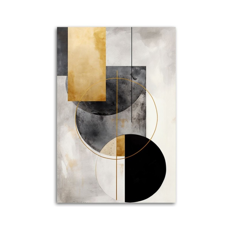 Bild auf Leinwand - Geometrischer Minimalismus | Feeby