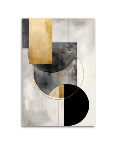 Bild auf Leinwand - Geometrischer Minimalismus | Feeby