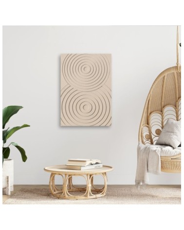 Obraz na płótnie - Piaskowe okręgi | Feeby.pl