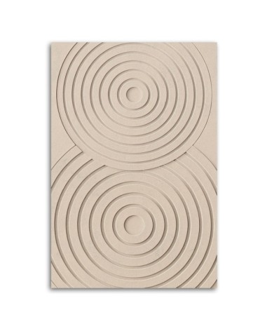 Obraz na płótnie - Piaskowe okręgi | Feeby.pl