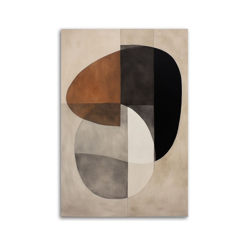 Obraz dekoracyjny na płótnie - Abstrakyjne kształty | Feeby.pl