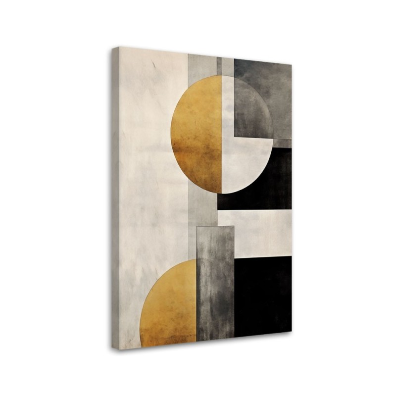 Leinwandbild - Geometrisches Muster | Feeby