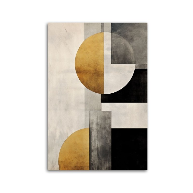 Leinwandbild - Geometrisches Muster | Feeby