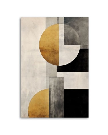 Leinwandbild - Geometrisches Muster | Feeby