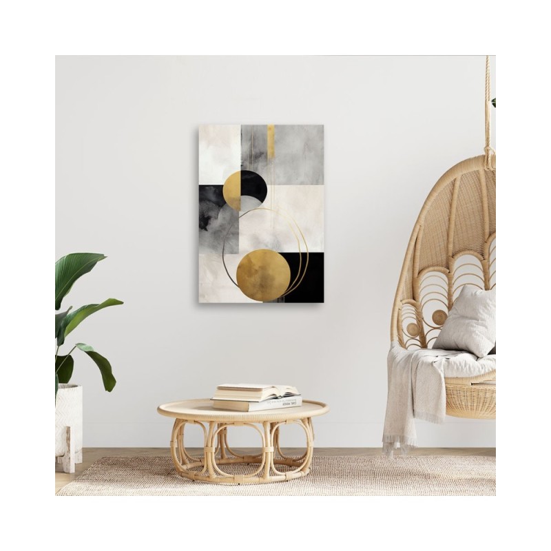 Modernes Wandbild - Geometrisches Boho-Muster | Feeby