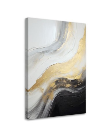 Canvas print for living room - Abstract marble | FEEBY