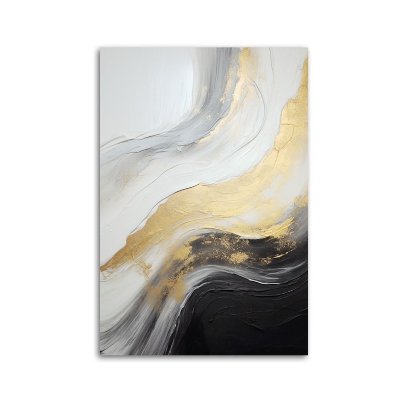 Obraz do salonu - Abstrakcyjny marmur | Feeby.pl
