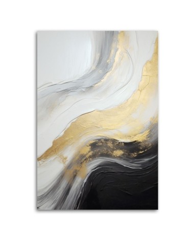 Obraz do salonu - Abstrakcyjny marmur | Feeby.pl