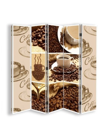 Double-sided folding screens for the kitchen - Coffee in various forms | FEEBY