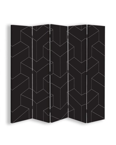 Parawan Geometryczne kształty - feeby.pl