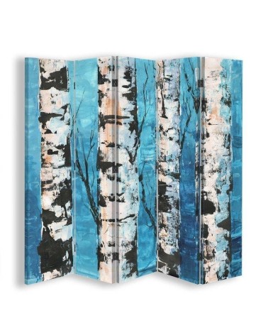 Bedroom divider - Birch tree trunks | FEEBY