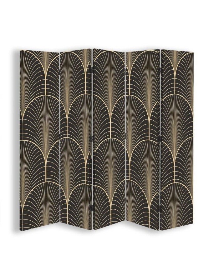 Parawan Geometryczna abstrakcja w stylu glamour - feeby.pl