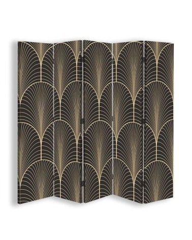 Parawan Geometryczna abstrakcja w stylu glamour - feeby.pl
